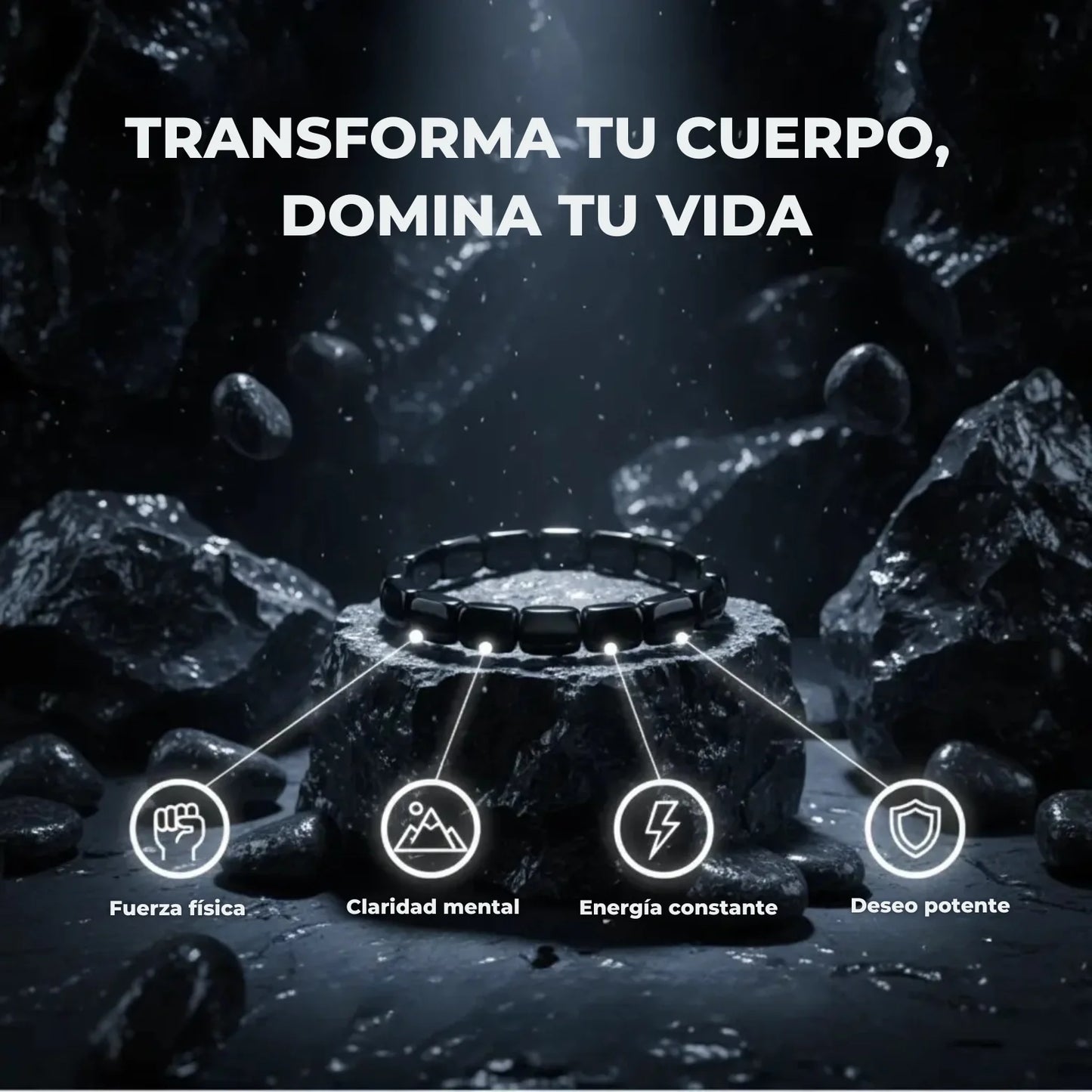 Haima Hermios - Pulsera de Hematita