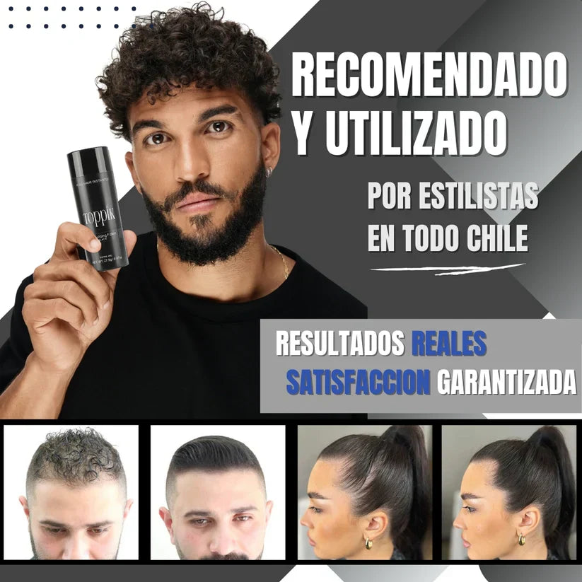 FiberThick - Fibras Capilares TOPPIK™ - Volumen al instante