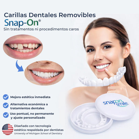 SNAP SMILE CARILLAS DENTALES REMOVIBLES