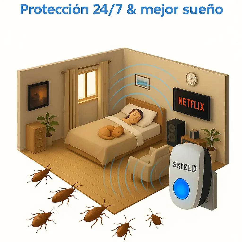 BugShield - Evite la picazón y los estornudos: duerma sin ácaros con BugShield