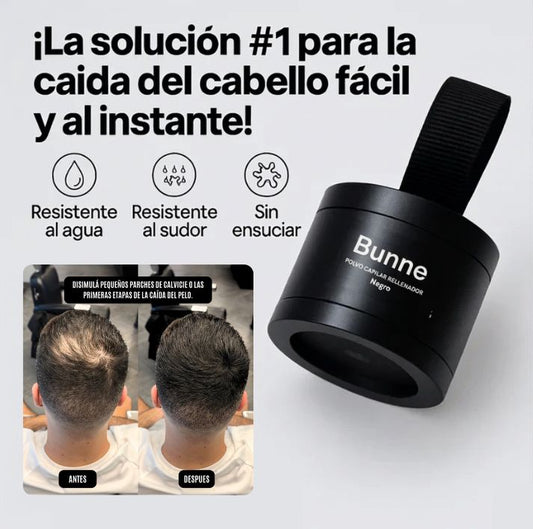 HairGo Bunee - Polvo Capilar Rellenador
