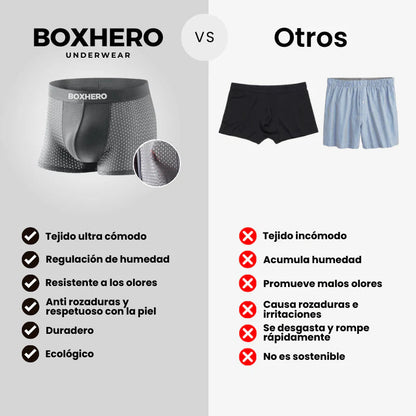 BOXERS DE FIBRA DE BAMBÚ